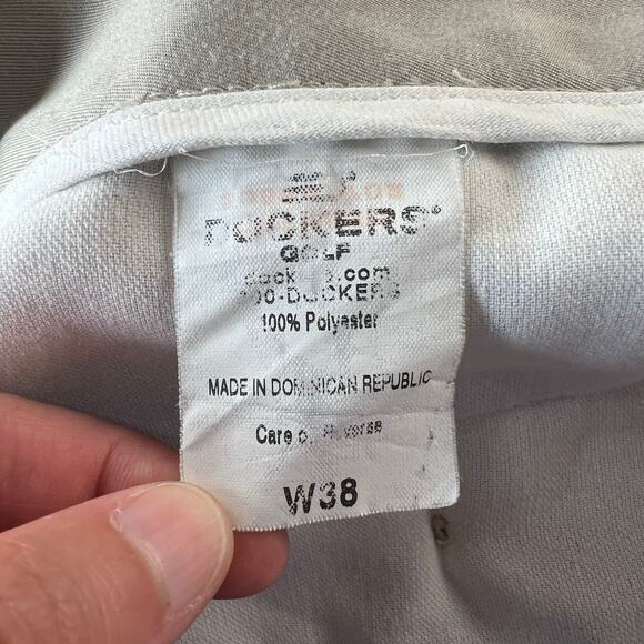 Dockers & Izod men’s khaki golf shorts size 38 - Picture 6 of 9